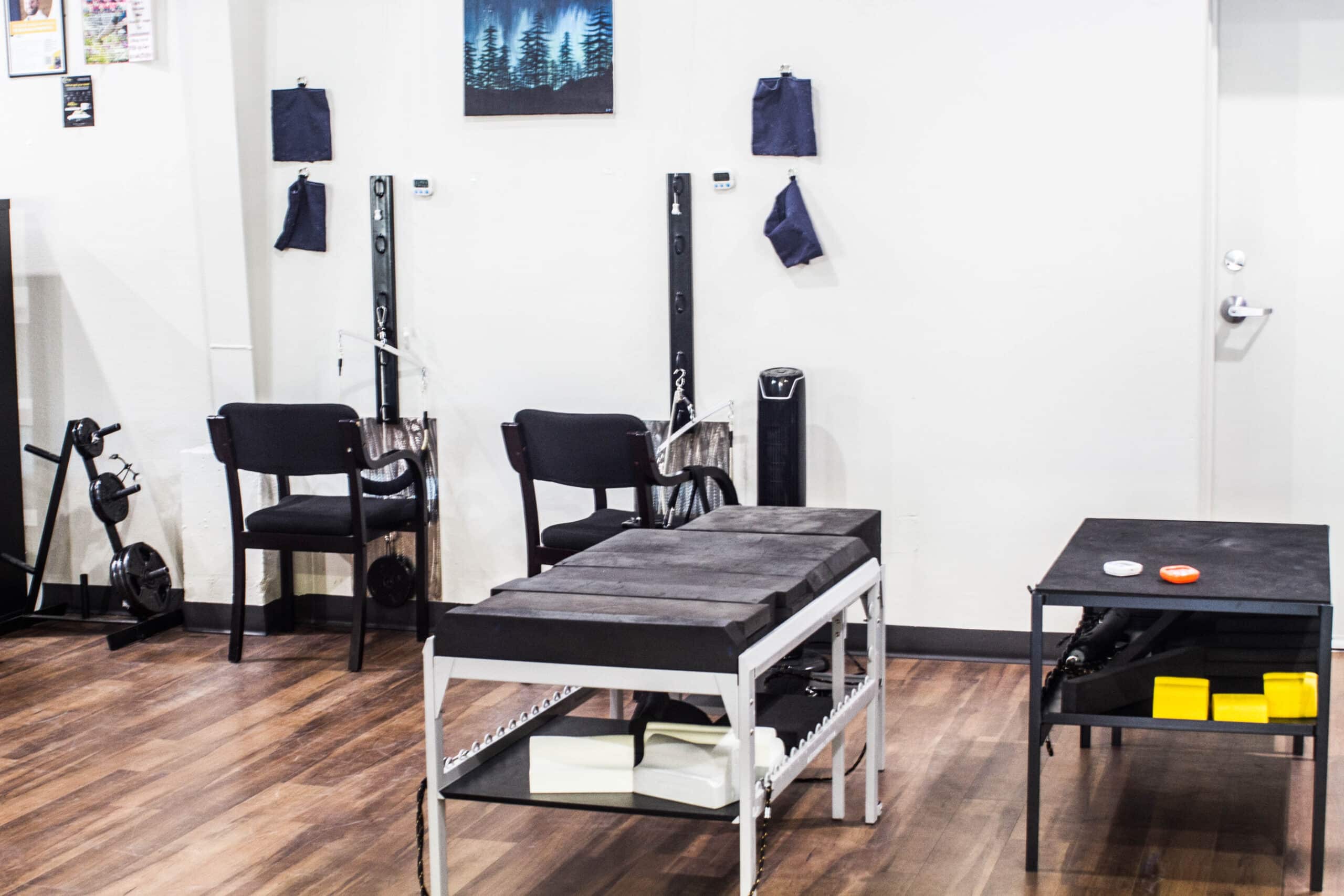 Rehabilitation and recovery area at Foundation Chiropractic Orem
