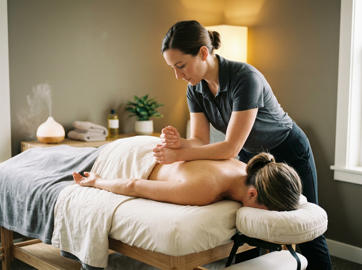 Massage Therapy treatment at Orem Chiropractic