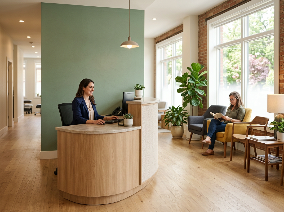 Orem Chiropractic clinic reception area